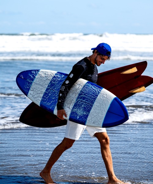 muta marine（ムータ・マリン）の「muta MARINE/ムータ マリン/別注Sleeve Print LS Tee（Tシャツ/カットソー・メンズ・ホワイト/ブラック・M/L/XL）」の10枚目の写真