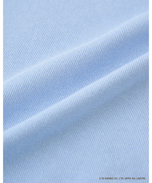 Lycee mine(リセマイン)の「【スタジオハヌル×サンリオキャラクターズ】ペプラムシルエットプリントスウェット(スウェット・キッズ・ミント/ラベンダー/サックスブルー・120cm/130cm/100cm/140cm/110cm)」の12枚目の写真