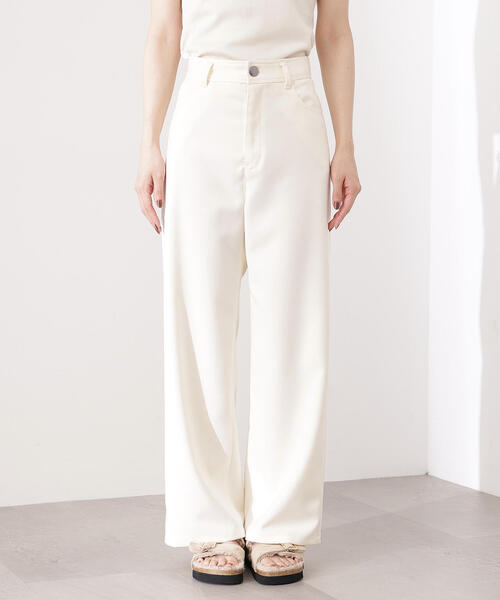 セール】【PS/低身長サイズ】ベーシックツイルワイドパンツ（その他