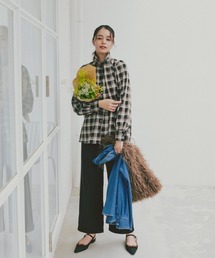 N.（N. Natural Beauty Basic） | 【PS/低身長サイズ】ベーシックツイルワイドパンツ(その他パンツ)