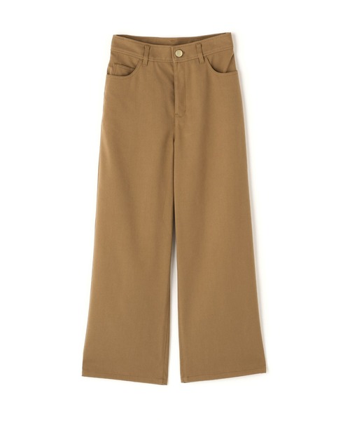 N.（N. Natural Beauty Basic）（エヌエヌナチュラルビューティーベーシック）の「【PS/低身長サイズ】ベーシックツイルワイドパンツ（その他パンツ・レディース・オフホワイト/ブラック/ベージュ・MEDIUM/P/S）」の7枚目の写真