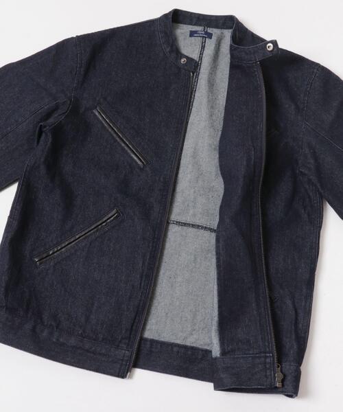 ITEMS URBANRESEARCH(アイテムズ アーバンリサーチ)の「Denim Single Riders Jacket(デニムジャケット・メンズ・ブラック/ワンウォッシュ・LARGE/MEDIUM)」の15枚目の写真