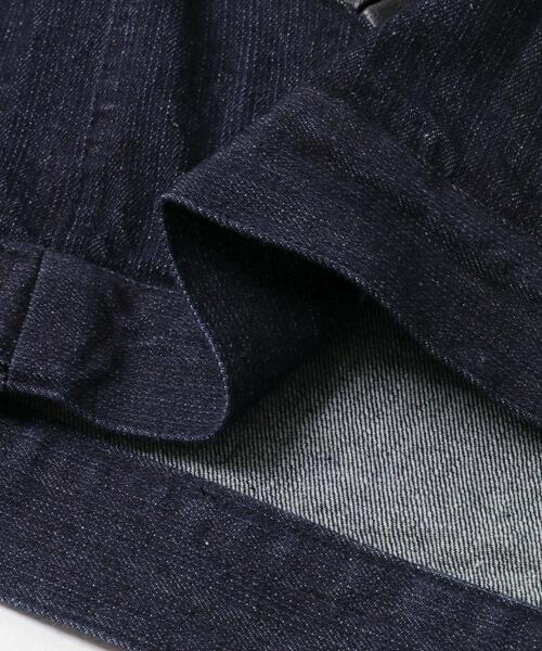 ITEMS URBANRESEARCH(アイテムズ アーバンリサーチ)の「Denim Single Riders Jacket(デニムジャケット・メンズ・ブラック/ワンウォッシュ・LARGE/MEDIUM)」の17枚目の写真