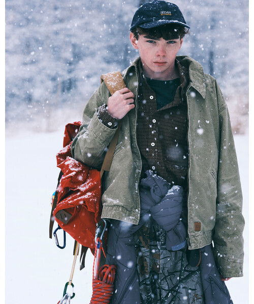 SEDAN ALL-PURPOSE（セダンオールパーパス）の「SEDAN ALL-PURPOSE | Twill Plaid Big BD Shirt MEN（シャツ/ブラウス・メンズ・ライトブルー/ブラウン・M/L/XL）」の15枚目の写真