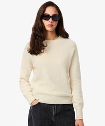 LACOSTE | 3Dニッティングシームレス ウールニットセーター(ニット/セーター)
