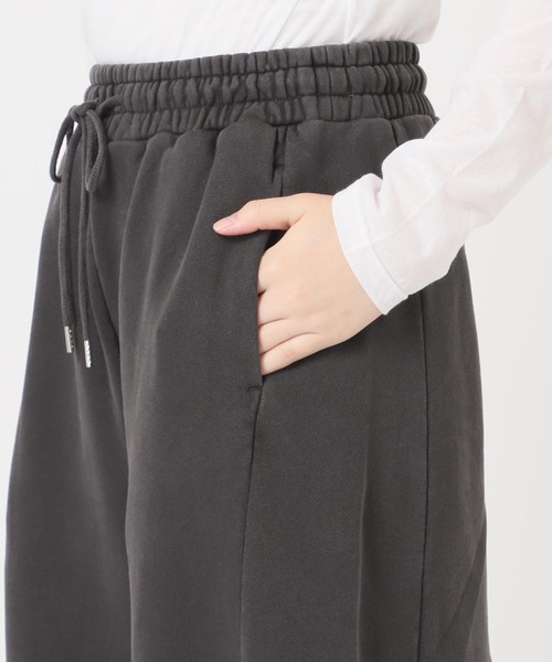 JOURNAL STANDARD(ジャーナルスタンダード)の「ピグメントバレルパンツ(スウェットパンツ・レディース・ブラック系その他/ブラウン・FREE)」の8枚目の写真