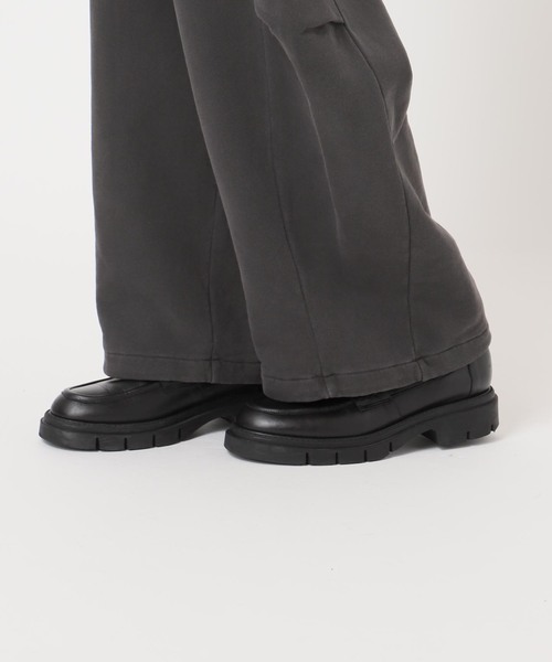 JOURNAL STANDARD(ジャーナルスタンダード)の「ピグメントバレルパンツ(スウェットパンツ・レディース・ブラック系その他/ブラウン・FREE)」の9枚目の写真