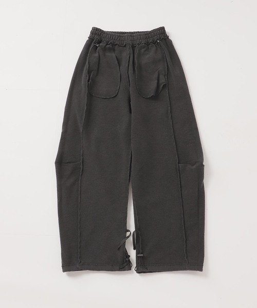 JOURNAL STANDARD(ジャーナルスタンダード)の「ピグメントバレルパンツ(スウェットパンツ・レディース・ブラック系その他/ブラウン・FREE)」の14枚目の写真