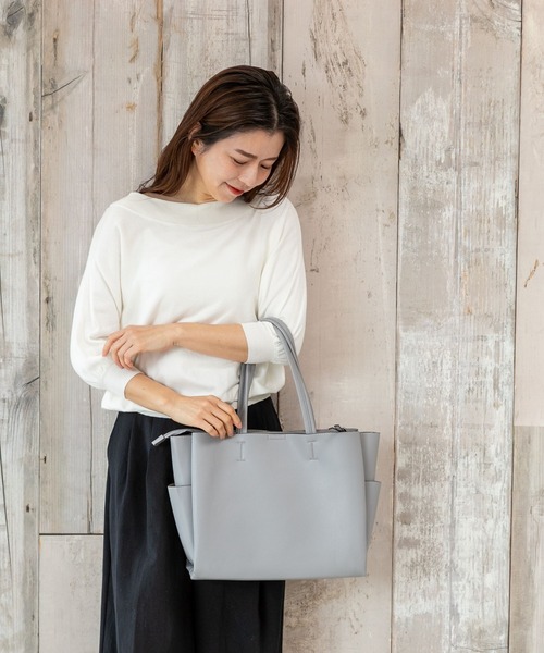 BACKYARD FAMILY(バックヤードファミリー)の「ラッシュ(トートバッグ・レディース・ブラック/キャメル/ネイビー/グレー・ONE SIZE)」の6枚目の写真