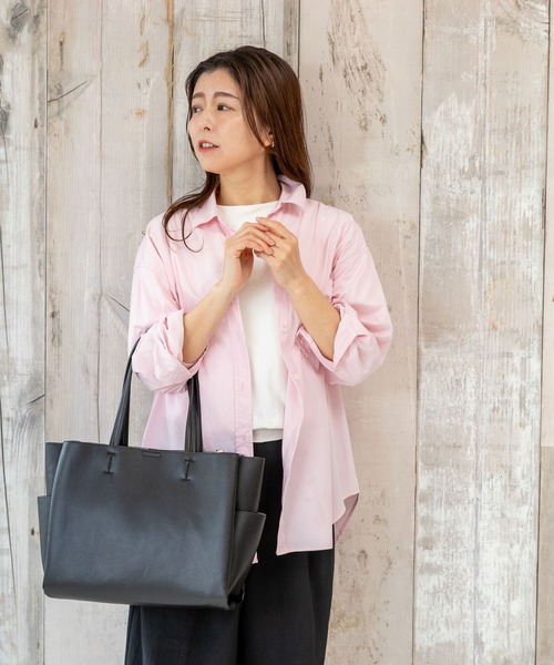 BACKYARD FAMILY(バックヤードファミリー)の「ラッシュ(トートバッグ・レディース・ブラック/キャメル/ネイビー/グレー・ONE SIZE)」の7枚目の写真