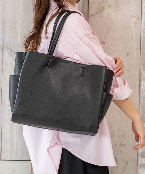 BACKYARD FAMILY(バックヤードファミリー)の「ラッシュ(トートバッグ・レディース・ブラック/キャメル/ネイビー/グレー・ONE SIZE)」の21枚目の写真