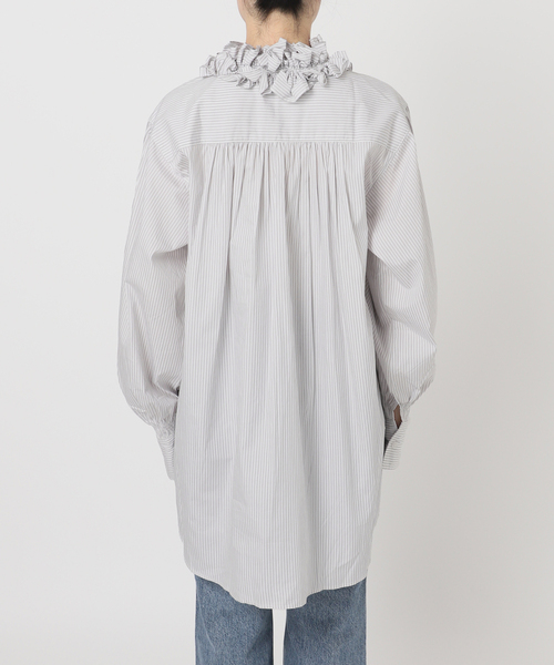 WEB限定追加》crinkle crinkle crinkle 別注 frill coller shirts