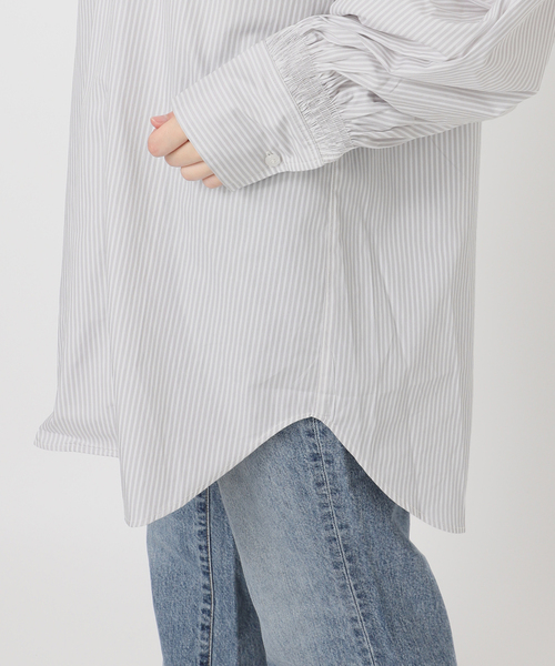 WEB限定追加》crinkle crinkle crinkle 別注 frill coller shirts