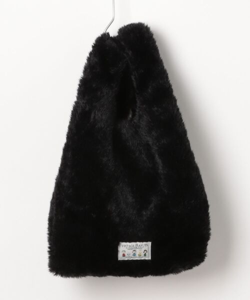 PEANUTS（ピーナッツ）の「PEANUTS ファーショッパートート（トートバッグ・レディース・グレー/ブラック/ライトベージュ・FREE）」の12枚目の写真