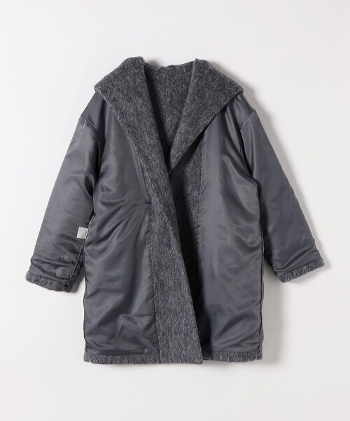 SHIPS any: シャギー フーディー ガウン コート（その他アウター