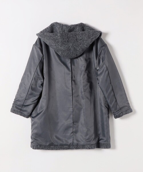 セール】SHIPS any: シャギー フーディー ガウン コート（その他