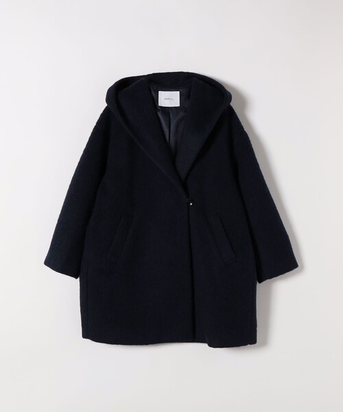 セール】SHIPS any: シャギー フーディー ガウン コート（その他