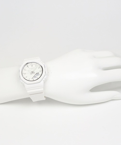 PAGEI ホワイトシリコンバンド ポセション　腕時計 XGコラボ対象】国内正規品 CASIO G-SHOCK カシオ Gショック ワントーン