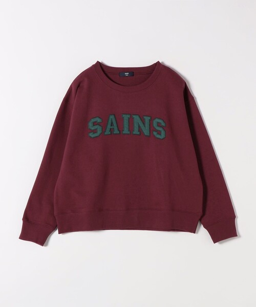 SHIPS Colors(シップス カラーズ)の「SHIPS Colors:〈手洗い可能〉ロゴ エンブロイダリー スウェット(Tシャツ/カットソー・レディース・ネイビー/グレー/ワイン・ONE SIZE)」の4枚目の写真