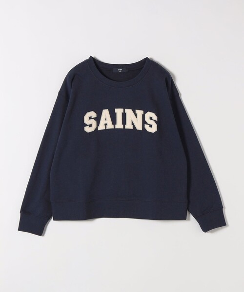 SHIPS Colors(シップス カラーズ)の「SHIPS Colors:〈手洗い可能〉ロゴ エンブロイダリー スウェット(Tシャツ/カットソー・レディース・ネイビー/グレー/ワイン・ONE SIZE)」の5枚目の写真