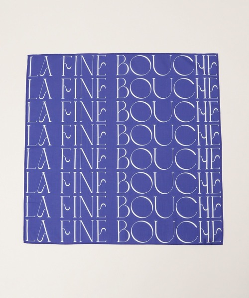 A part by(アパートバイ)の「【LA FINE BOUCHEコラボ】ミニスカーフ(バンダナ/スカーフ・レディース・ブルー/レッド・FREE)」の12枚目の写真