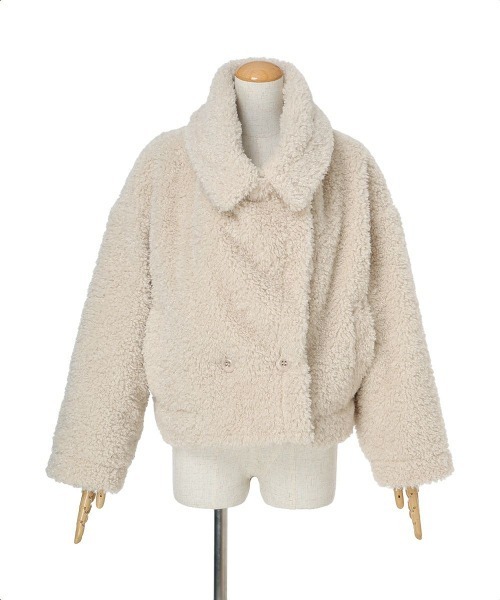 フィント（FINT）/ビッグカラーボアコート セール】ビッグカラーボアコート（その他アウター）｜F i.n.t