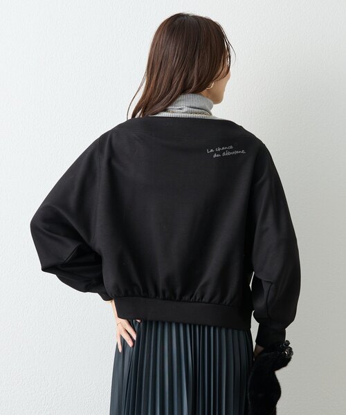 un dix cors（アンディコール）の「《デイリーに活躍》リブタートルネック（ニット/セーター・レディース・ブラック/オフホワイト/グレー/レッド・FREE）」の14枚目の写真