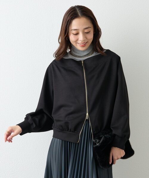 un dix cors（アンディコール）の「《デイリーに活躍》リブタートルネック（ニット/セーター・レディース・ブラック/オフホワイト/グレー/レッド・FREE）」の15枚目の写真
