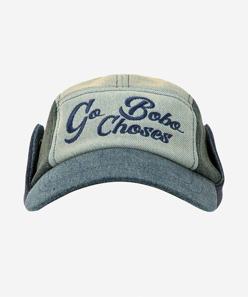 BOBO CHOSES(ボボショーズ)の「Go Bobo Denim cap【ベビー】(キャップ・キッズ・ブルー・48/50)」の3枚目の写真