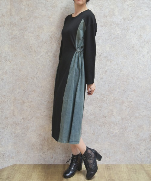 axes femme(アクシーズファム)の「切替カットワンピース(ワンピース・レディース・グレー/ブラック・FREE)」の7枚目の写真
