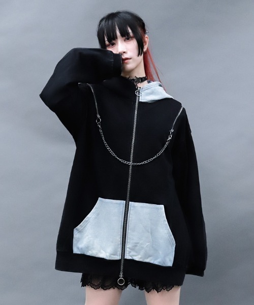 ピエロフードパーカー（パーカー）｜NIBBLE POISON（ニブルポイズン