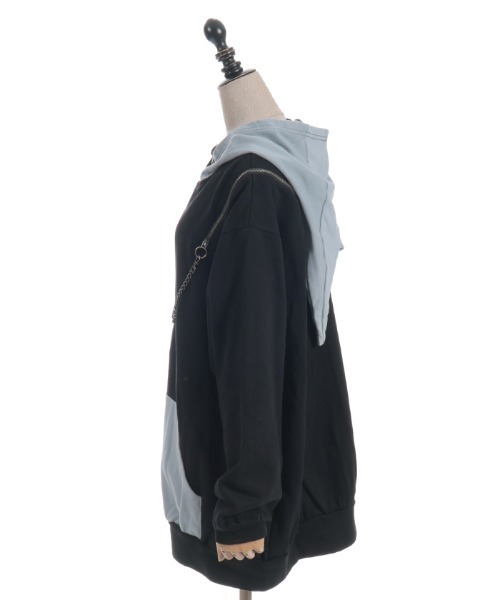 ピエロフードパーカー（パーカー）｜NIBBLE POISON（ニブルポイズン