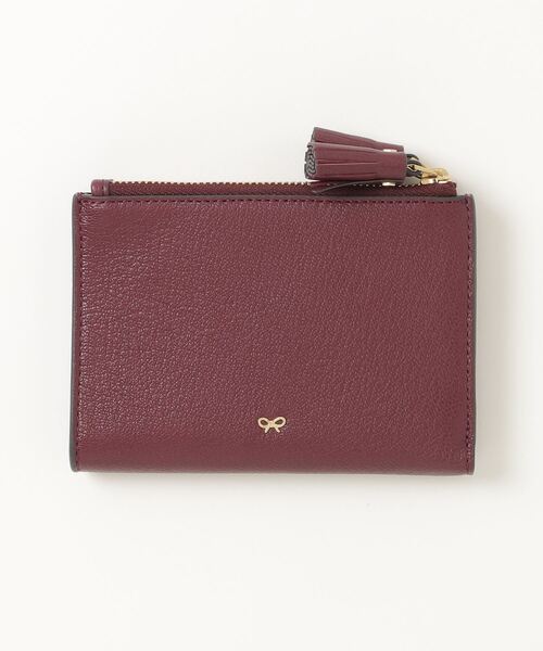 ANYA HINDMARCH（アニヤハインドマーチ）の「ANYA HINDMARCH Peeping Eyes アニヤハインドマーチ ピーピングアイズ  財布（財布・レディース・ピンク系1/ワインレッド・FREE）」の3枚目の写真