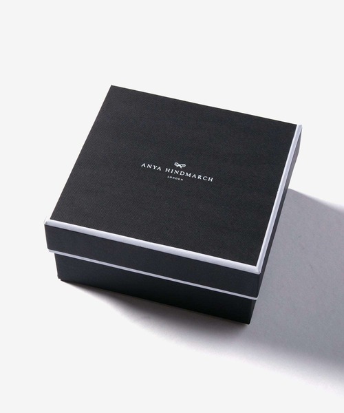 ANYA HINDMARCH（アニヤハインドマーチ）の「ANYA HINDMARCH Peeping Eyes アニヤハインドマーチ ピーピングアイズ  財布（財布・レディース・ピンク系1/ワインレッド・FREE）」の13枚目の写真