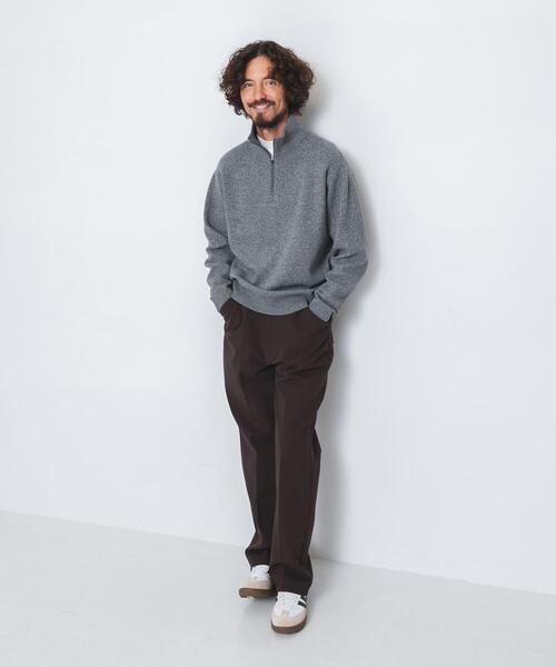 URBAN RESEARCH Sonny Label（アーバンリサーチサニーレーベル）の「OOPS　バックBIGロゴニット（ニット/セーター・メンズ・グレー/ブラック/ベージュ系その他・MEDIUM/X-LARGE/LARGE）」の10枚目の写真
