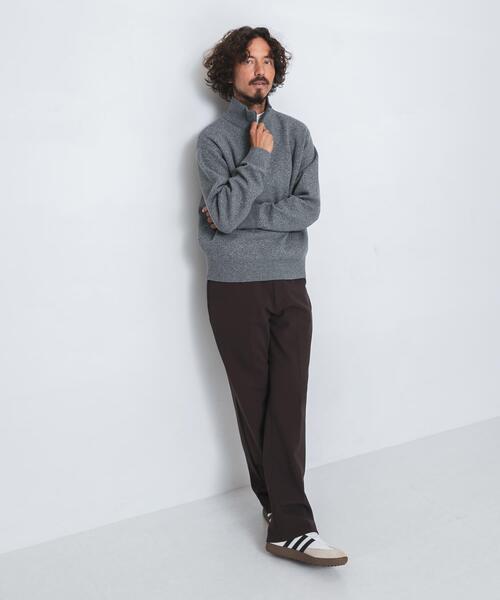 URBAN RESEARCH Sonny Label（アーバンリサーチサニーレーベル）の「OOPS　バックBIGロゴニット（ニット/セーター・メンズ・グレー/ブラック/ベージュ系その他・MEDIUM/X-LARGE/LARGE）」の9枚目の写真
