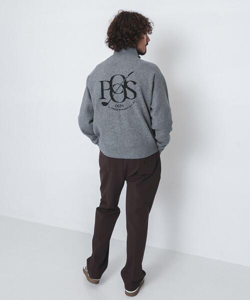 【ブラック】OOPS バックBIGロゴニット URBAN RESEARCH Sonny Label セーター ニット OOPS バックBIG