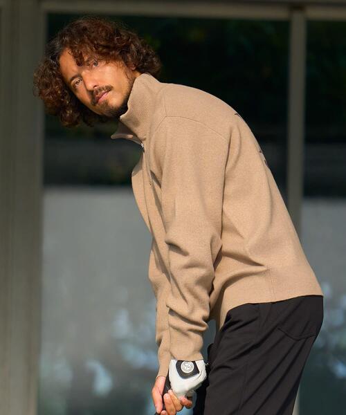 URBAN RESEARCH Sonny Label（アーバンリサーチサニーレーベル）の「OOPS　バックBIGロゴニット（ニット/セーター・メンズ・グレー/ブラック/ベージュ系その他・MEDIUM/X-LARGE/LARGE）」の18枚目の写真