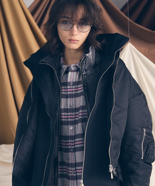 (青じそ)メゾンスペシャル　プライムオーバーレイヤリングコート 青じそ)メゾンスペシャル プライムオーバーレイヤリングコート MAISON