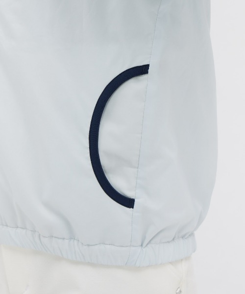 le coq sportif GOLF(ルコックスポルティフゴルフ)の「【le coq sportif GOLF】撥水/ストレッチ/防風/保温リバーシブルフーディージャケット ゴルフウェア(ブルゾン・レディース・ホワイト/パープル・S/M/L/XL)」の21枚目の写真