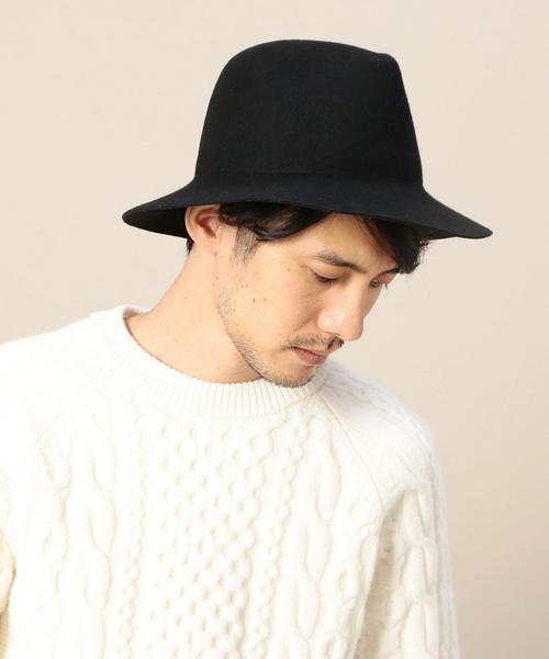 BEAUTY&YOUTH UNITED ARROWS(ビューティーアンドユースユナイテッドアローズ)の「###BY フェルト セーラーハット◆(ハット・メンズ・ブラック・フリー)」の7枚目の写真