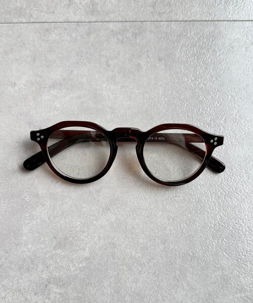 CPCM(シーピーシーエム)の「太フレームボストン型メガネ(サングラス・メンズ・ブラウン/ブラック・FREE)」の10枚目の写真