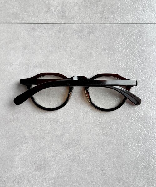CPCM(シーピーシーエム)の「太フレームボストン型メガネ(サングラス・メンズ・ブラウン/ブラック・FREE)」の11枚目の写真