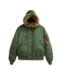 ALPHA】フーデットリブJKT（ブルゾン）｜Alpha Industries
