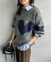 TOWNCRAFT | [TOWN CRAFT/タウンクラフト・THE FOX/ザフォックス] 別注 シャギーモヘア クルーネックニット(ニット/セーター)