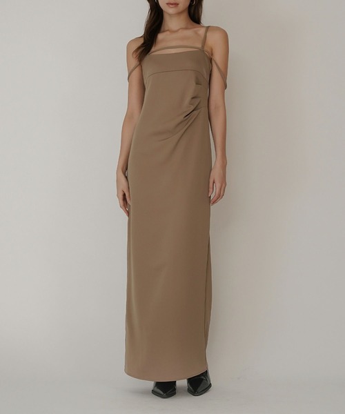 ストラップ アレンジ キャミワンピース KINO THE KEI（ワンピース