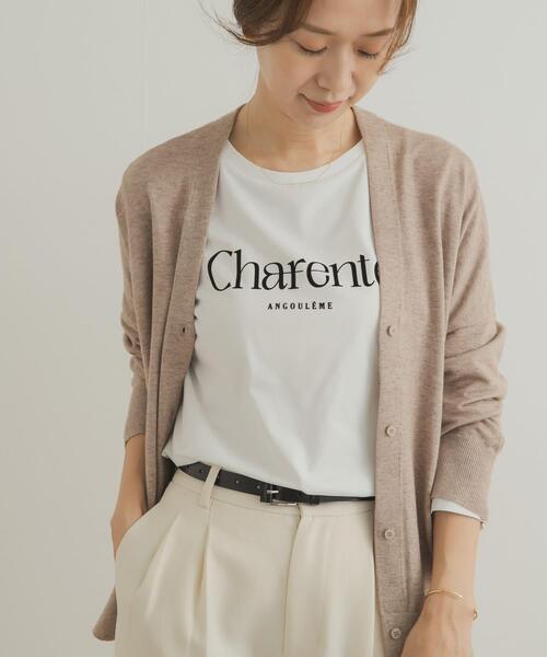 URBAN RESEARCH DOORS（アーバンリサーチドアーズ）の「フロッキーロゴプリントロングTシャツ（Tシャツ/カットソー・レディース・ホワイト系その他/グレー系その他・FREE）」の19枚目の写真