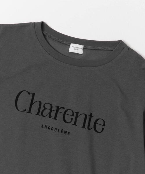 URBAN RESEARCH DOORS（アーバンリサーチドアーズ）の「フロッキーロゴプリントロングTシャツ（Tシャツ/カットソー・レディース・ホワイト系その他/グレー系その他・FREE）」の12枚目の写真