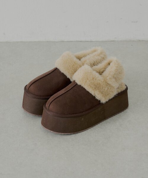 2way厚底ムートンサボ（その他シューズ）｜Chico（チコ）の