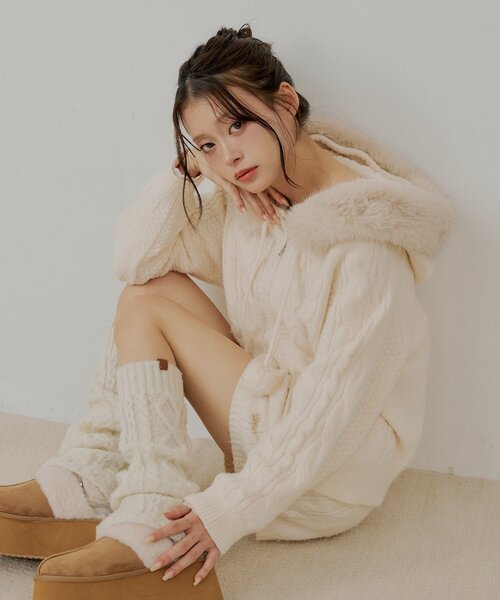 2way厚底ムートンサボ（その他シューズ）｜Chico（チコ）の